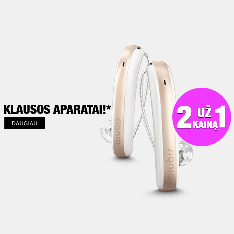 klausos aparatai